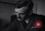 Image of RAF fighter pilots complete their combat reports England United Kingdom, 1940, second 28 stock footage video 65675041017