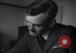 Image of RAF fighter pilots complete their combat reports England United Kingdom, 1940, second 29 stock footage video 65675041017