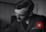 Image of RAF fighter pilots complete their combat reports England United Kingdom, 1940, second 30 stock footage video 65675041017