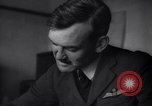 Image of RAF fighter pilots complete their combat reports England United Kingdom, 1940, second 32 stock footage video 65675041017