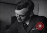 Image of RAF fighter pilots complete their combat reports England United Kingdom, 1940, second 38 stock footage video 65675041017