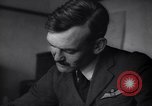 Image of RAF fighter pilots complete their combat reports England United Kingdom, 1940, second 39 stock footage video 65675041017