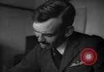 Image of RAF fighter pilots complete their combat reports England United Kingdom, 1940, second 40 stock footage video 65675041017