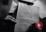 Image of RAF fighter pilots complete their combat reports England United Kingdom, 1940, second 50 stock footage video 65675041017