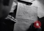 Image of RAF fighter pilots complete their combat reports England United Kingdom, 1940, second 53 stock footage video 65675041017