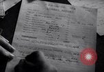 Image of RAF fighter pilots complete their combat reports England United Kingdom, 1940, second 57 stock footage video 65675041017