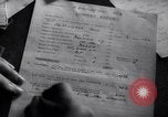 Image of RAF fighter pilots complete their combat reports England United Kingdom, 1940, second 58 stock footage video 65675041017