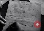 Image of RAF fighter pilots complete their combat reports England United Kingdom, 1940, second 59 stock footage video 65675041017