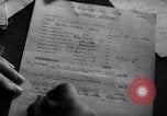 Image of RAF fighter pilots complete their combat reports England United Kingdom, 1940, second 60 stock footage video 65675041017