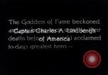 Image of Charles Lindbergh Atlantic Ocean, 1927, second 16 stock footage video 65675041030