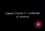 Image of Charles Lindbergh Atlantic Ocean, 1927, second 18 stock footage video 65675041030