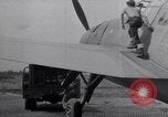 Image of Airplane fueling Guadalcanal Solomon Islands, 1943, second 61 stock footage video 65675041031