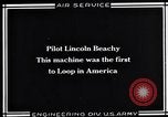 Image of U.S. Aviator, Lincoln Beachey in a Curtiss Pusher Biplane San Diego California USA, 1913, second 13 stock footage video 65675041062