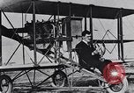 Image of U.S. Aviator, Lincoln Beachey in a Curtiss Pusher Biplane San Diego California USA, 1913, second 18 stock footage video 65675041062