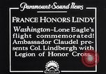 Image of Charles Lindbergh Washington DC USA, 1927, second 4 stock footage video 65675041068