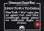 Standbild Charles Lindbergh New York United States USA, 1927, aus Sekunde 14 historischem Filmmaterial Videoclip 65675041069