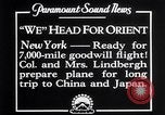 Image of Charles Lindbergh New York United States USA, 1927, second 9 stock footage video 65675041070