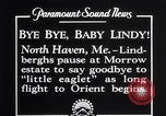 Image of Charles Lindbergh North Haven Maine USA, 1927, second 3 stock footage video 65675041071