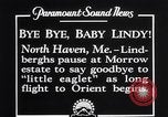 Image of Charles Lindbergh North Haven Maine USA, 1927, second 4 stock footage video 65675041071