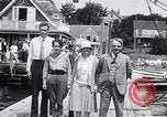 Image of Charles Lindbergh North Haven Maine USA, 1927, second 30 stock footage video 65675041071