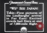 Image of Charles Lindbergh Tokyo Japan, 1927, second 1 stock footage video 65675041073
