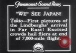Image of Charles Lindbergh Tokyo Japan, 1927, second 4 stock footage video 65675041073