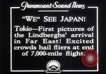 Image of Charles Lindbergh Tokyo Japan, 1927, second 5 stock footage video 65675041073