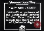 Image of Charles Lindbergh Tokyo Japan, 1927, second 10 stock footage video 65675041073