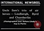 Standbild Charles Lindbergh New York City USA, 1927, aus Sekunde 3 historischem Filmmaterial Videoclip 65675041077