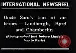 Standbild Charles Lindbergh New York City USA, 1927, aus Sekunde 10 historischem Filmmaterial Videoclip 65675041077