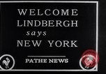 Standbild Charles Lindbergh New York City USA, 1927, aus Sekunde 23 historischem Filmmaterial Videoclip 65675041077