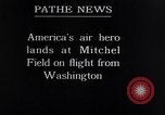 Standbild Charles Lindbergh New York City USA, 1927, aus Sekunde 37 historischem Filmmaterial Videoclip 65675041077