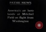 Standbild Charles Lindbergh New York City USA, 1927, aus Sekunde 42 historischem Filmmaterial Videoclip 65675041077