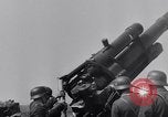 Image of 12.8cm FLAK 40 guns France, 1942, second 30 stock footage video 65675041081