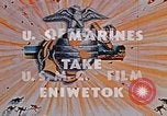 Image of Marines take Eniwetok Atoll Pearl Harbor Hawaii USA, 1944, second 11 stock footage video 65675041090