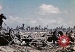 Image of Marines eliminate last Japanese defenders on Eniwetok Eniwetok Atoll Marshall Islands, 1944, second 27 stock footage video 65675041091