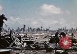 Image of Marines eliminate last Japanese defenders on Eniwetok Eniwetok Atoll Marshall Islands, 1944, second 28 stock footage video 65675041091