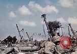 Image of Marines eliminate last Japanese defenders on Eniwetok Eniwetok Atoll Marshall Islands, 1944, second 40 stock footage video 65675041091