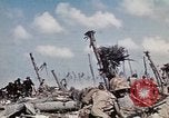 Image of Marines eliminate last Japanese defenders on Eniwetok Eniwetok Atoll Marshall Islands, 1944, second 41 stock footage video 65675041091
