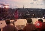 Image of Bob Hope and troupe entertain troops during Vietnam War Saigon Vietnam, 1966, second 17 stock footage video 65675041115
