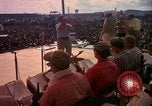 Image of Bob Hope and troupe entertain troops during Vietnam War Saigon Vietnam, 1966, second 31 stock footage video 65675041115