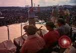Image of Bob Hope and troupe entertain troops during Vietnam War Saigon Vietnam, 1966, second 32 stock footage video 65675041115