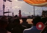 Image of Bob Hope and troupe entertain troops during Vietnam War Saigon Vietnam, 1966, second 38 stock footage video 65675041115
