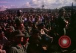Image of Bob Hope and troupe entertain troops during Vietnam War Saigon Vietnam, 1966, second 45 stock footage video 65675041115
