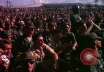 Image of Bob Hope and troupe entertain troops during Vietnam War Saigon Vietnam, 1966, second 55 stock footage video 65675041115