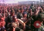 Image of Bob Hope and troupe entertain troops during Vietnam War Saigon Vietnam, 1966, second 56 stock footage video 65675041115
