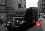 Image of Accused men with covered faces New York City USA, 1951, second 52 stock footage video 65675041144