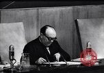 Image of Australian delegate W J O Makin Lake Success New York USA, 1947, second 13 stock footage video 65675041145