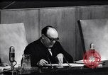 Image of Australian delegate W J O Makin Lake Success New York USA, 1947, second 15 stock footage video 65675041145