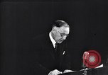 Image of Australian delegate W J O Makin Lake Success New York USA, 1947, second 29 stock footage video 65675041145
